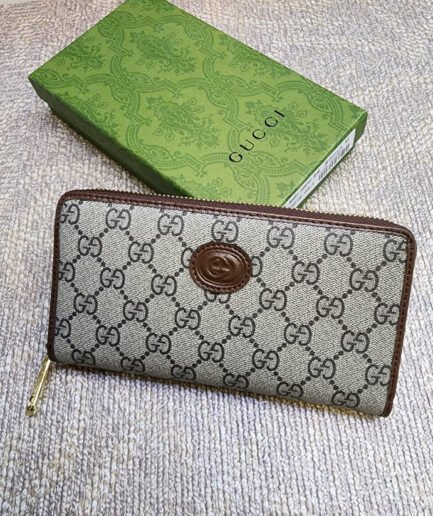 Gucci Vertical Leather Wallet
