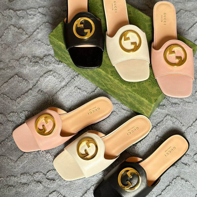 Gucci Blondie Slide Sandal Gucci Blondie Slide Sandal